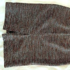 Ann Taylor Pencil Skirt - Size 6 Red/White/Black